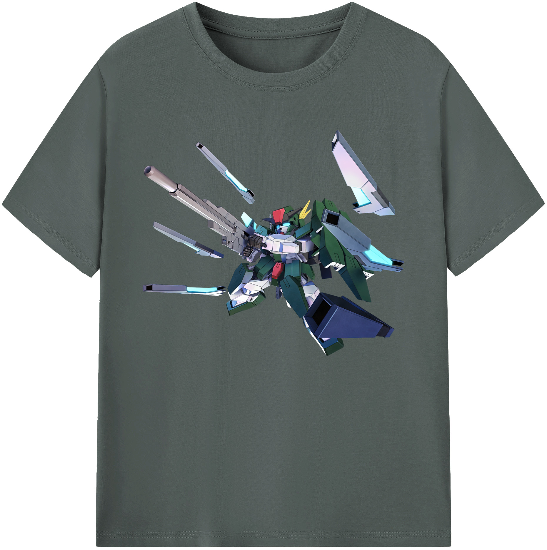 （画像用） 機動戦士ガンダム Mobile Suit Gundam 綿100％ メンズ半袖Tシャツ｜肌触りやわらか＆通気性